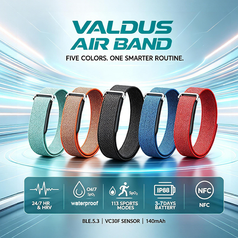 Smartwatch Nexus - VALDUS Air Band Smart Bracelet Man
