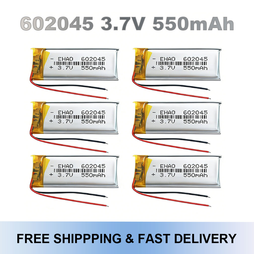 602045 3.7V 550mAh Lipo Batter - Smartwatch Headset 评论和价格