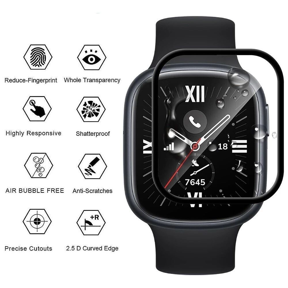 1-5PCS TPU Soft Film for Honor - Smartwatch Icon 评论和价格