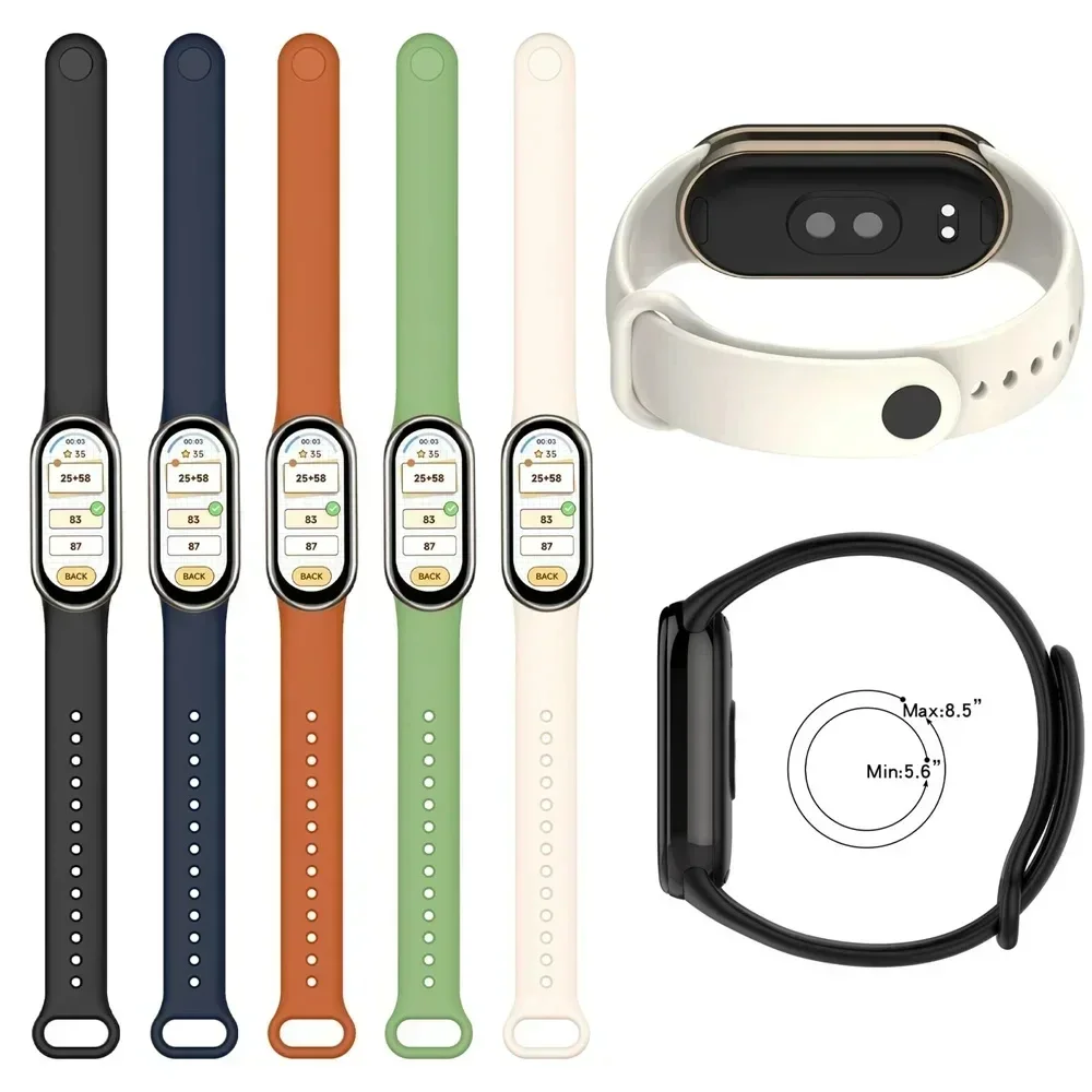 Silicone Strap For Xiaomi Mi b - Smartwatch Nexus 评论和价格