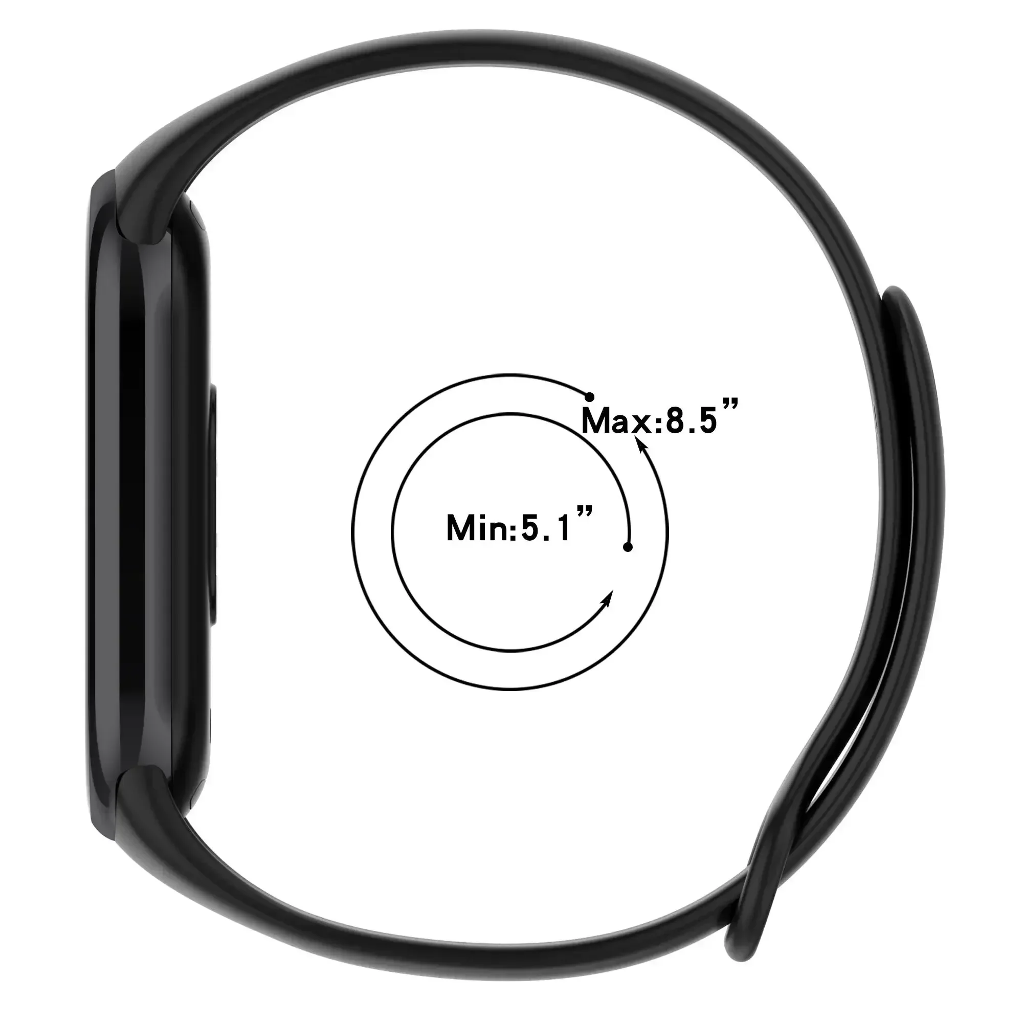 Silicone Strap For Xiaomi Mi b - Smartwatch Nexus 评论和价格