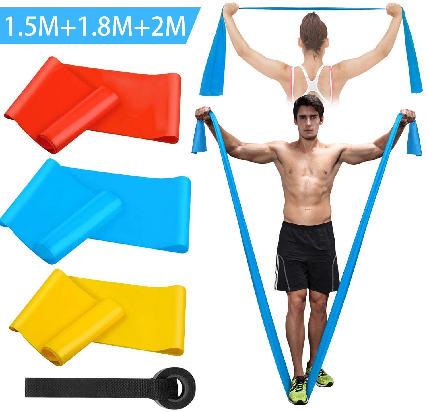 Elastic Fitness Bands 3Pcs Res - Milanaise Mesh Band 评论和价格
