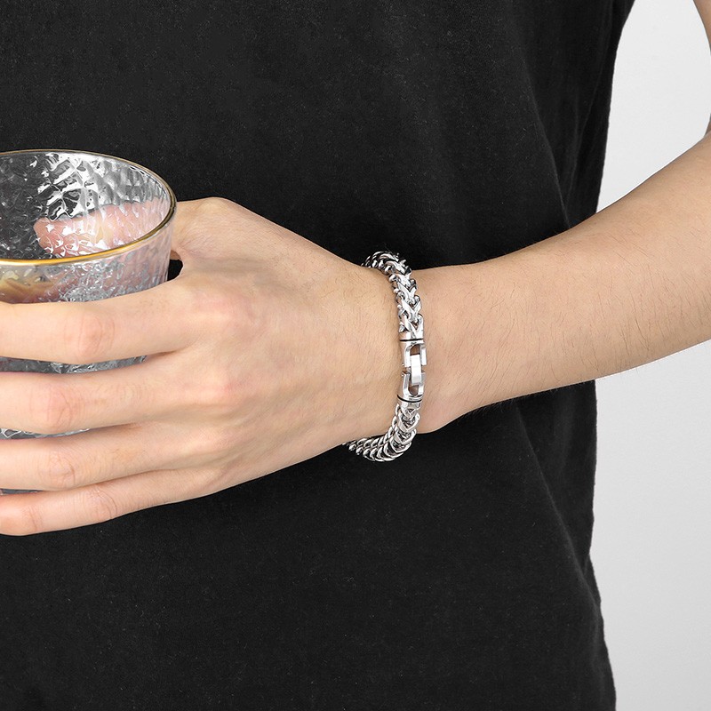 Rainbow Bbracelet 10mm Hip Hop - Ceramic Link Bracelet 评论和价格