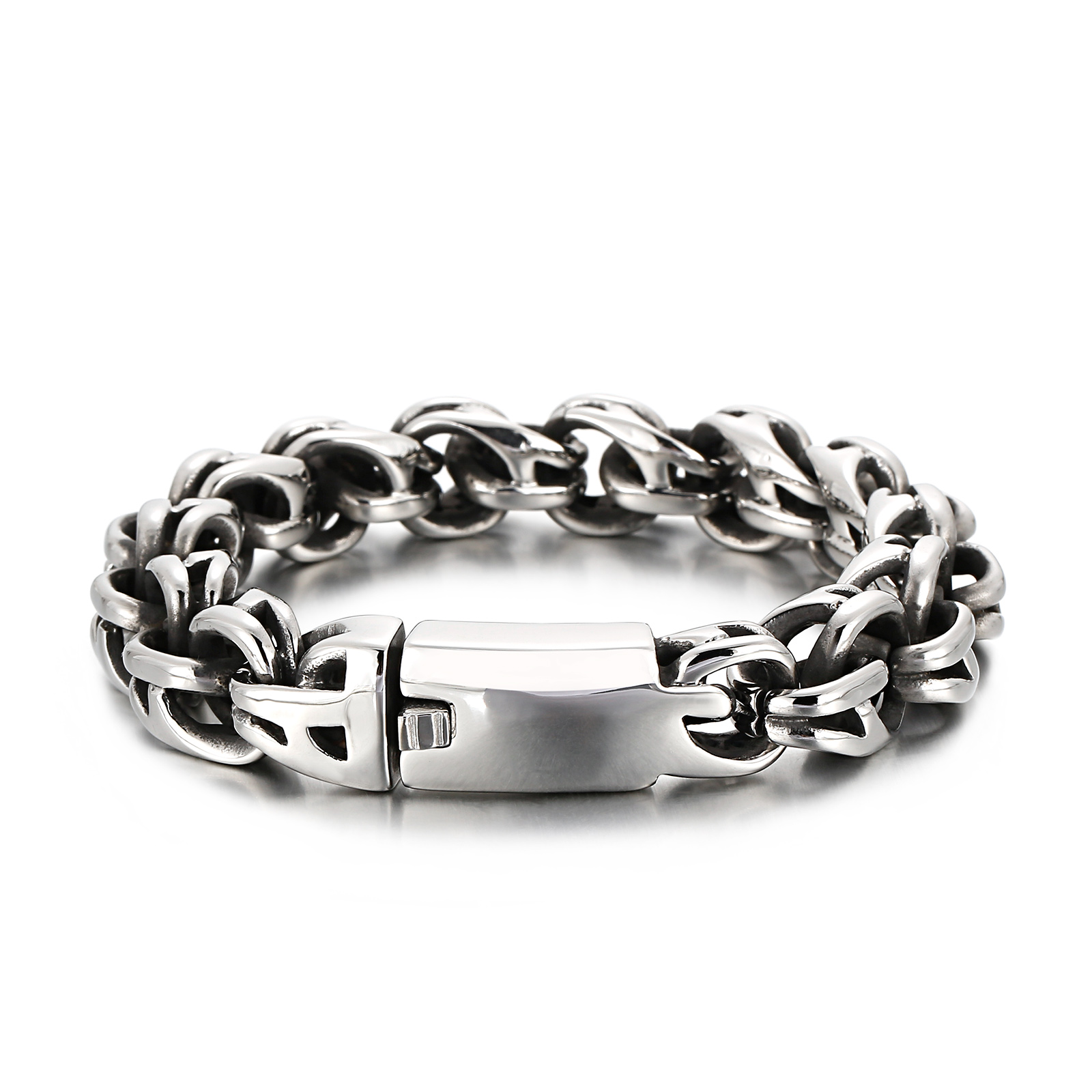 Twisted Link Chain Men Bracele - Ceramic Link Bracelet 评论和价格