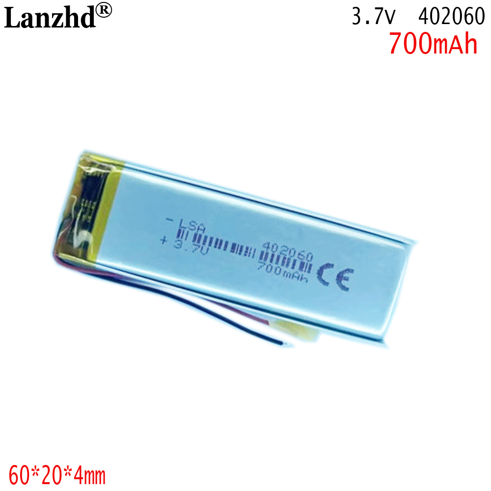 1-12pcs 3.7V 500mAh Lipo Polym - Smartwatch Headset 评论和价格
