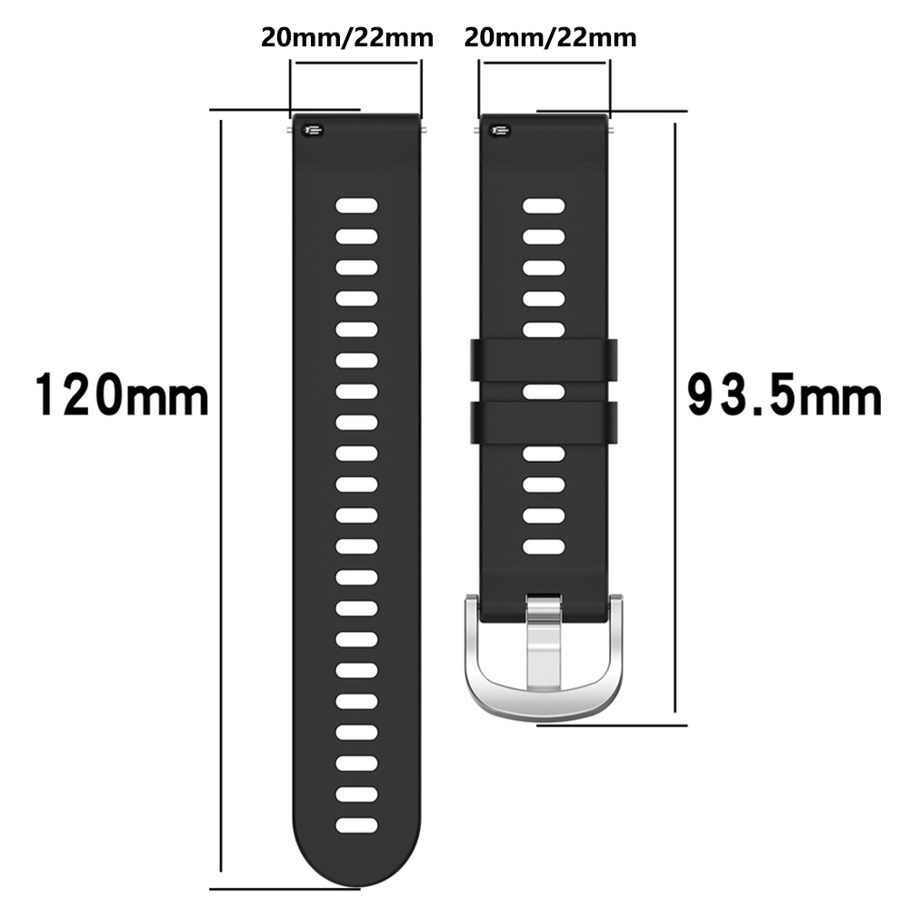 22mm Sport Silicone Strap For  - Xiaomi Smartwatch S3 Accessories 评论和价格