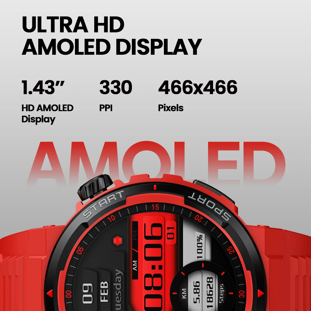 New Zeblaze Ares 3 Plus 1.43'' - Smartwatch X 评论和价格
