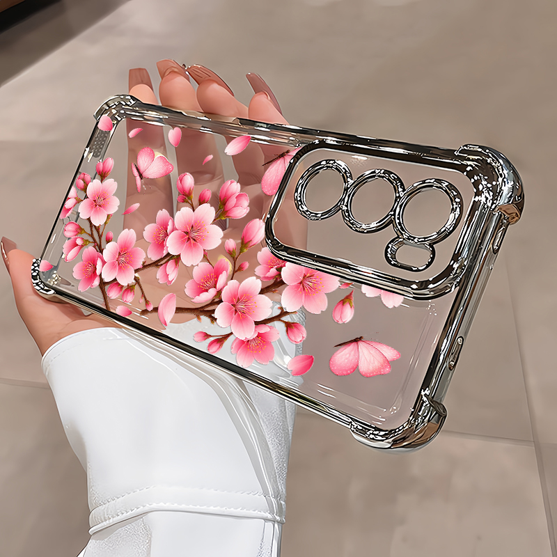 Pink Peach Blossom Pattern Pho - Oppo Reno 12 评论和价格