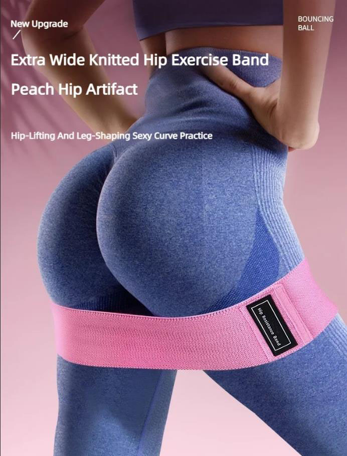 3Pcs Fabric Resistance Hip Boo - Milanaise Mesh Band 评论和价格