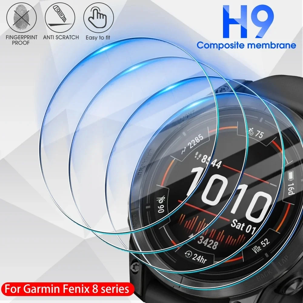 1/5pcs 9H HD Tempered Glass fo - Smartwatch Icon 评论和价格