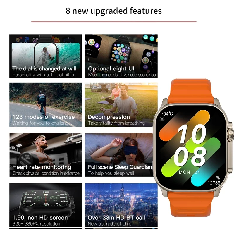 2026 T900 Ultra 2 Smart Watch  - Smartwatch Nexus 评论和价格