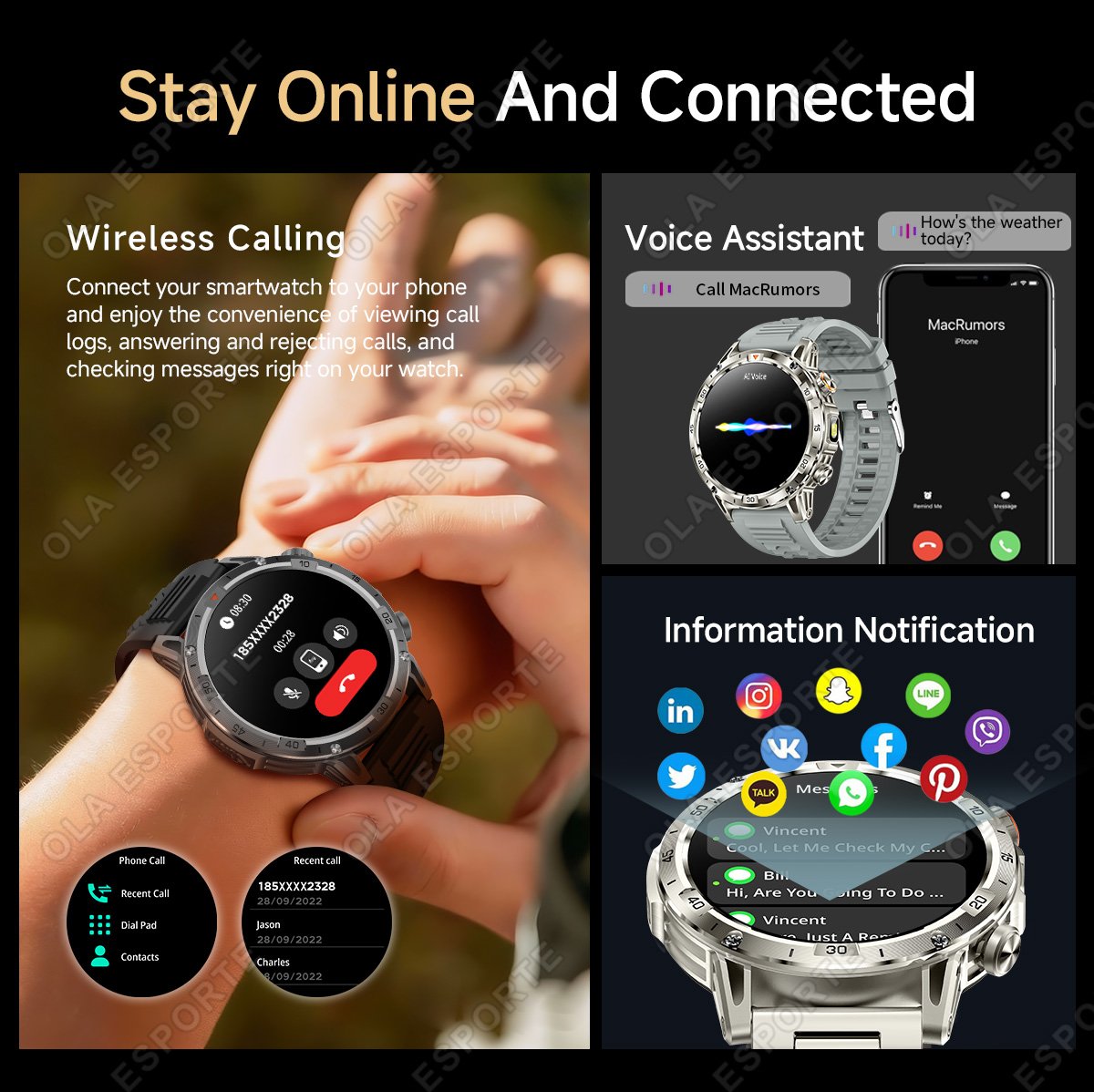 2026 New GPS Smartwatch Men AM - Smartwatch Nexus 评论和价格